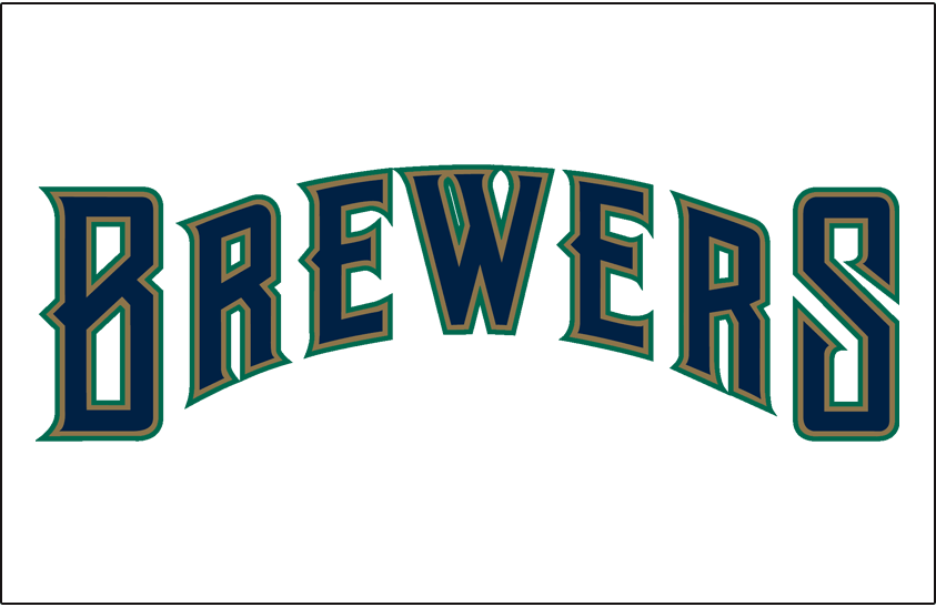 Milwaukee Brewers 1994-1996 Jersey Logo fabric transfer version 3